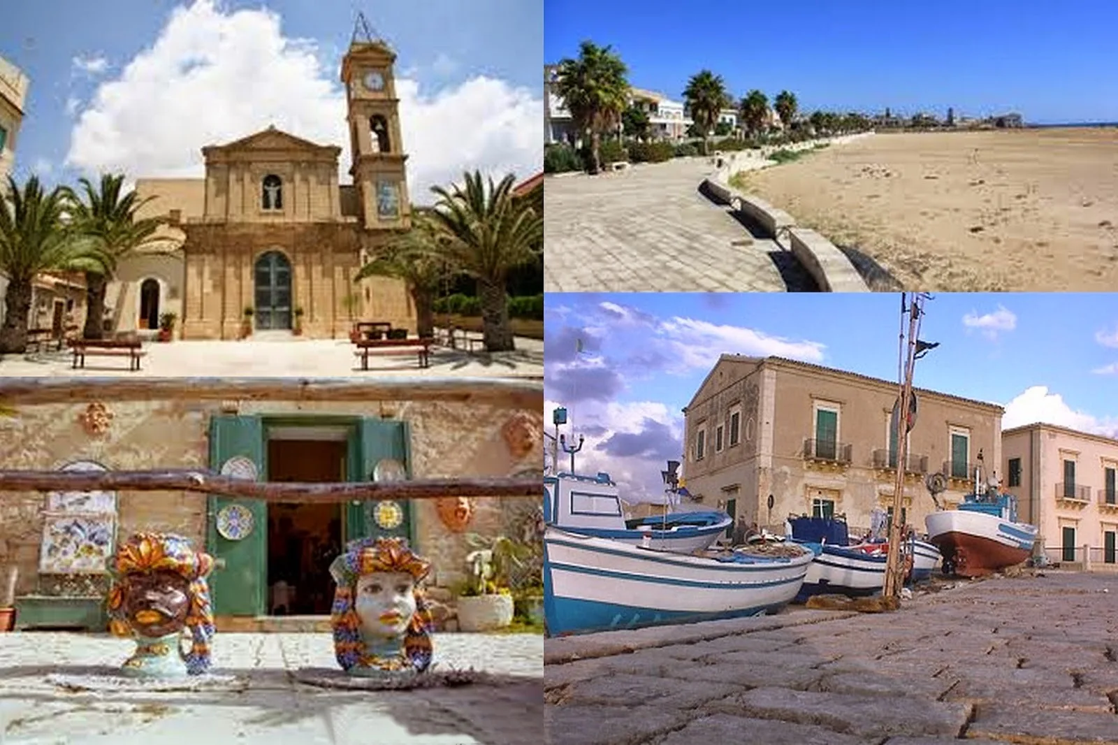 Panoramica Donnalucata borgo marinaro