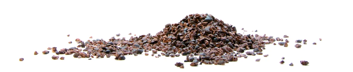 Granella di cacao per la produzione del cioccolato di Modica