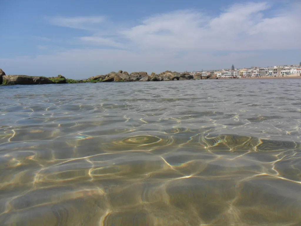 Mare cristallino alla Spiaggia dei Miceni