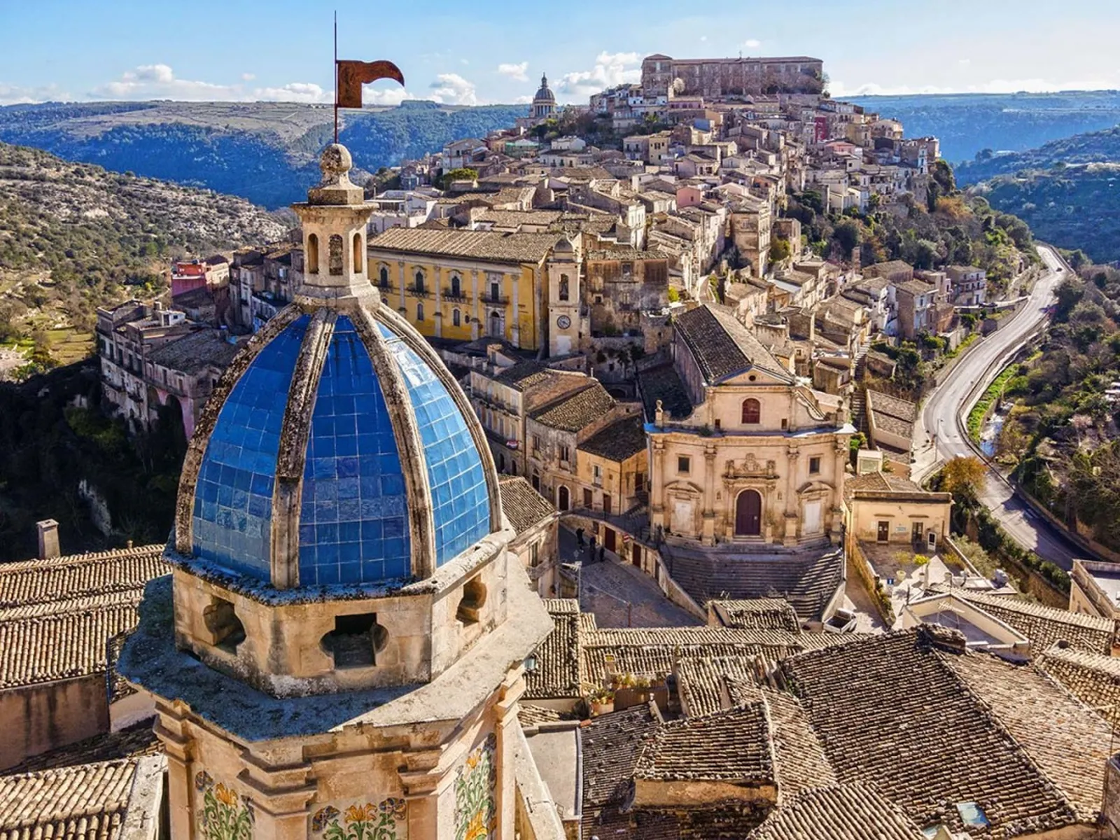 Panorama di Ragusa Ibla