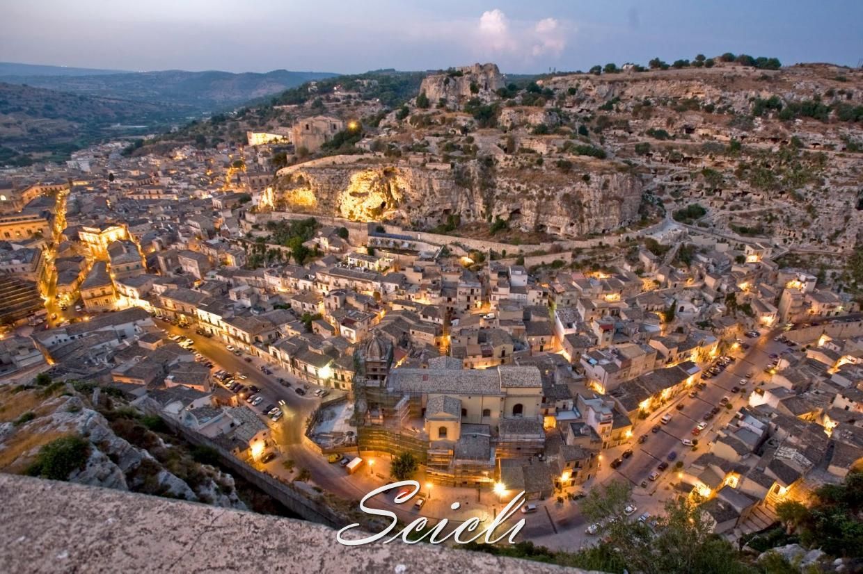 Centro storico di Scicli in Sicilia