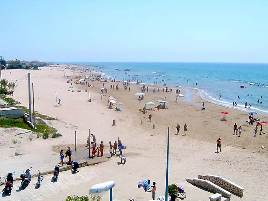 Spiaggia dei Miceni a Donnalucata